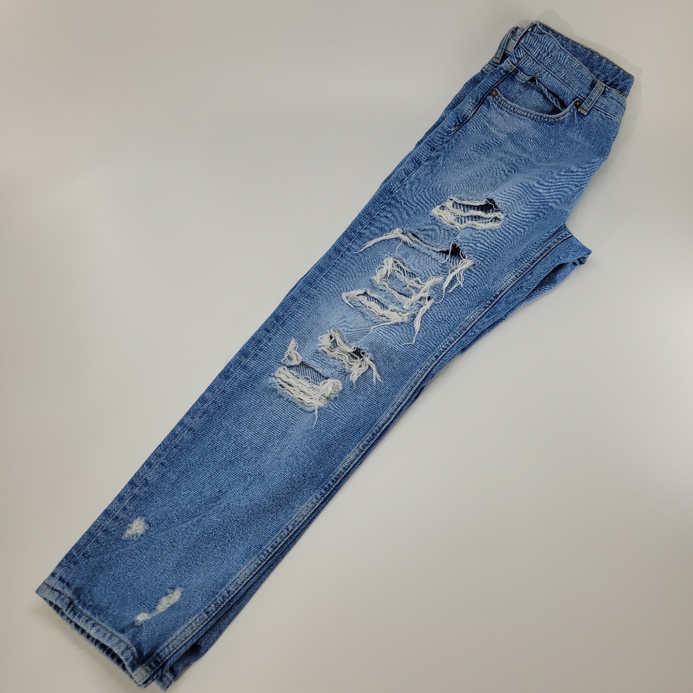 &Denim H&M. High Waist Boyfriend Jean Y2K - Picture 8 of 13